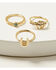Image #2 - Shyanne Women's Boot Leaf Ring Set - 5 Piece, Gold, hi-res