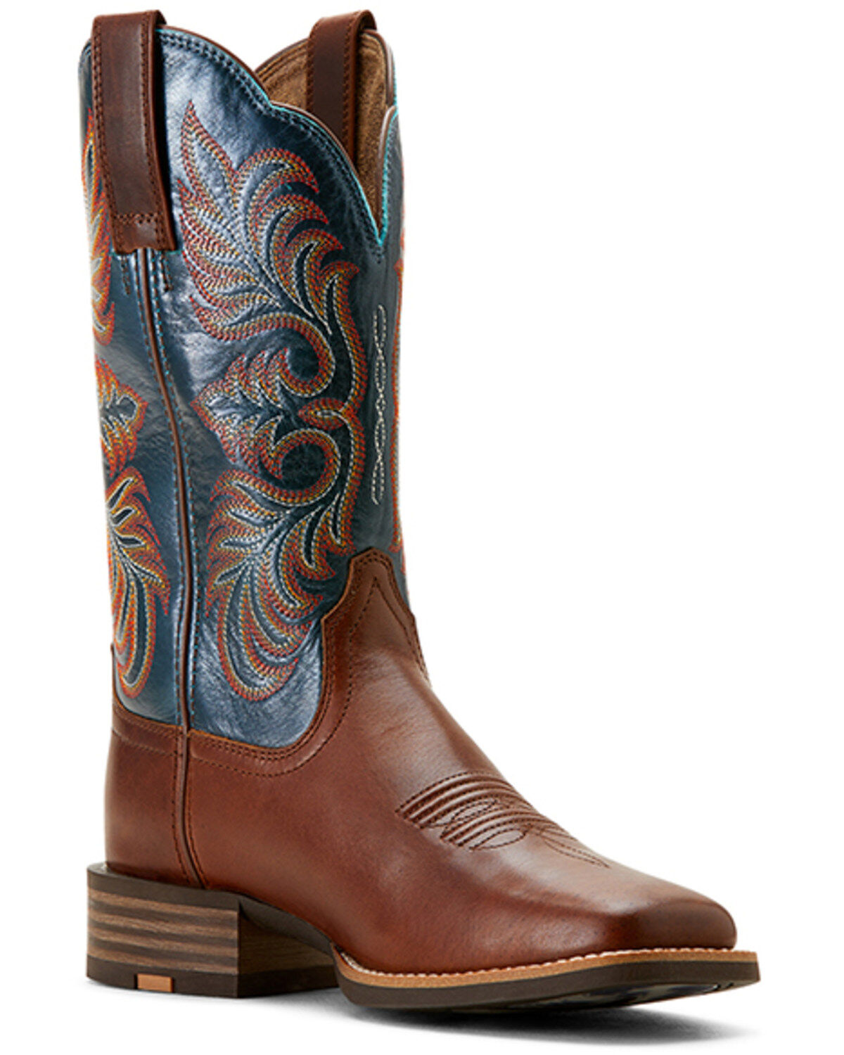 Image #1 - Ariat Women's Gillette Western Boots - Broad Square Toe, Brown, hi-res