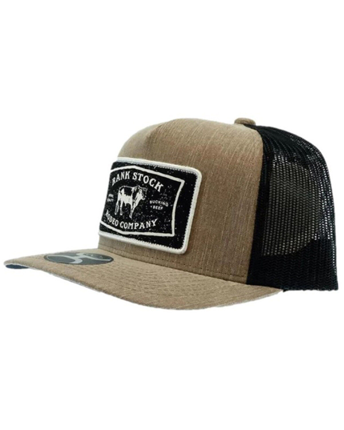 Image #1 - Hooey Men's Rank Stock Rodeo Company Retro Trucker Cap, Rust Copper, hi-res