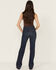 Image #3 - Good American Women's Good Classic Dark Wash High Rise Bootcut Stretch Denim Jeans, Dark Wash, hi-res