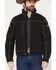 Image #3 - Cowboy Hardware Men's Woodsman Softshell Jacket, Black, hi-res