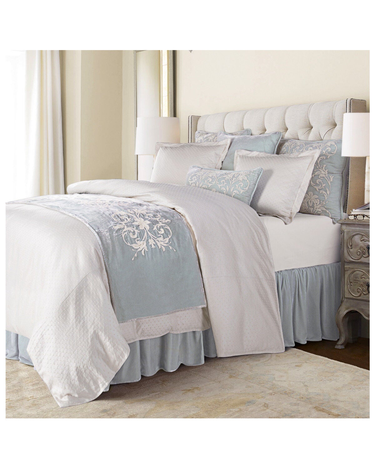 HiEnd Accents Super Queen Belle Comforter Set - 3 Piece, Multi, hi-res
