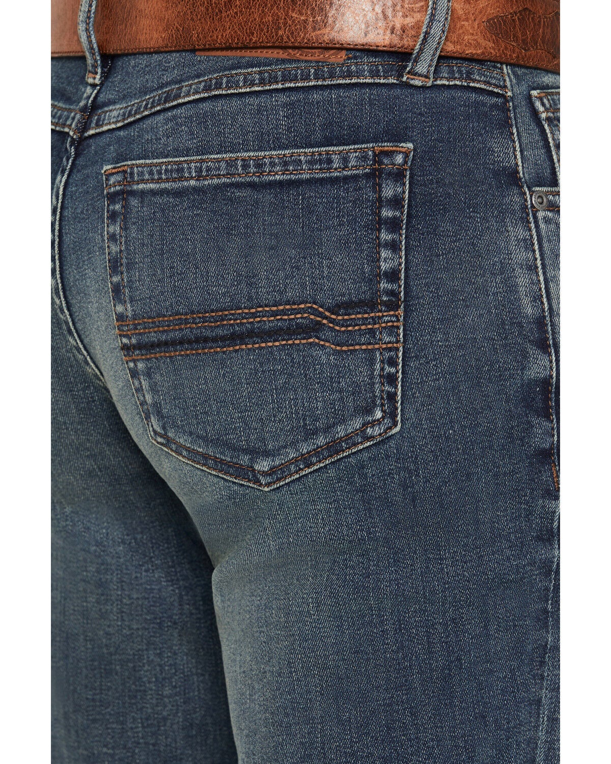 Image #4 - Cody James Men's Brooks Wash Jackson Slim Straight Stretch Denim Jeans, Dark Wash, hi-res