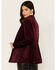 Maggie Sweet Women's Anna Velvet Blazer, Burgundy, hi-res