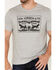 Levi's Men's 2-Horse Logo Graphic T-Shirt, Heather Grey, hi-res