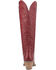 Image #5 - Dingo Women's Raisin Kane Tall Western Boots - Snip Toe, Red, hi-res
