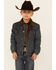 Image #1 - Wrangler Boys' Rustic Western Blanket Lined Jacket, , hi-res