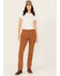 Image #1 - Carhartt Women's Rugged Flex® Relaxed Fit Canvas Work Pants, Brown, hi-res