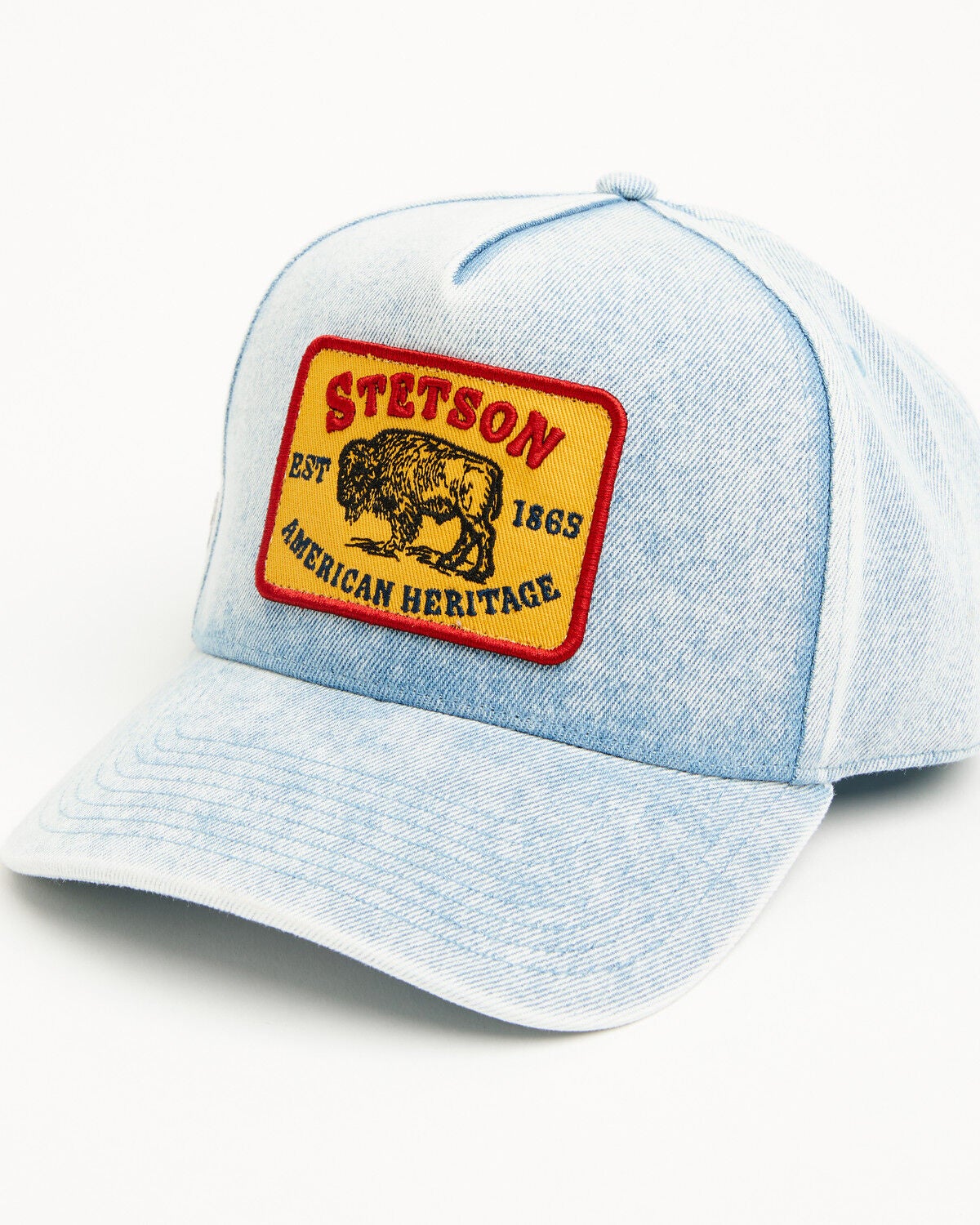 Stetson Men's American Heritage Ball Cap, Blue, hi-res