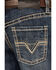 Image #4 - Rock & Roll Denin Boys' Bootcut Stretch Denim Jeans, Blue, hi-res