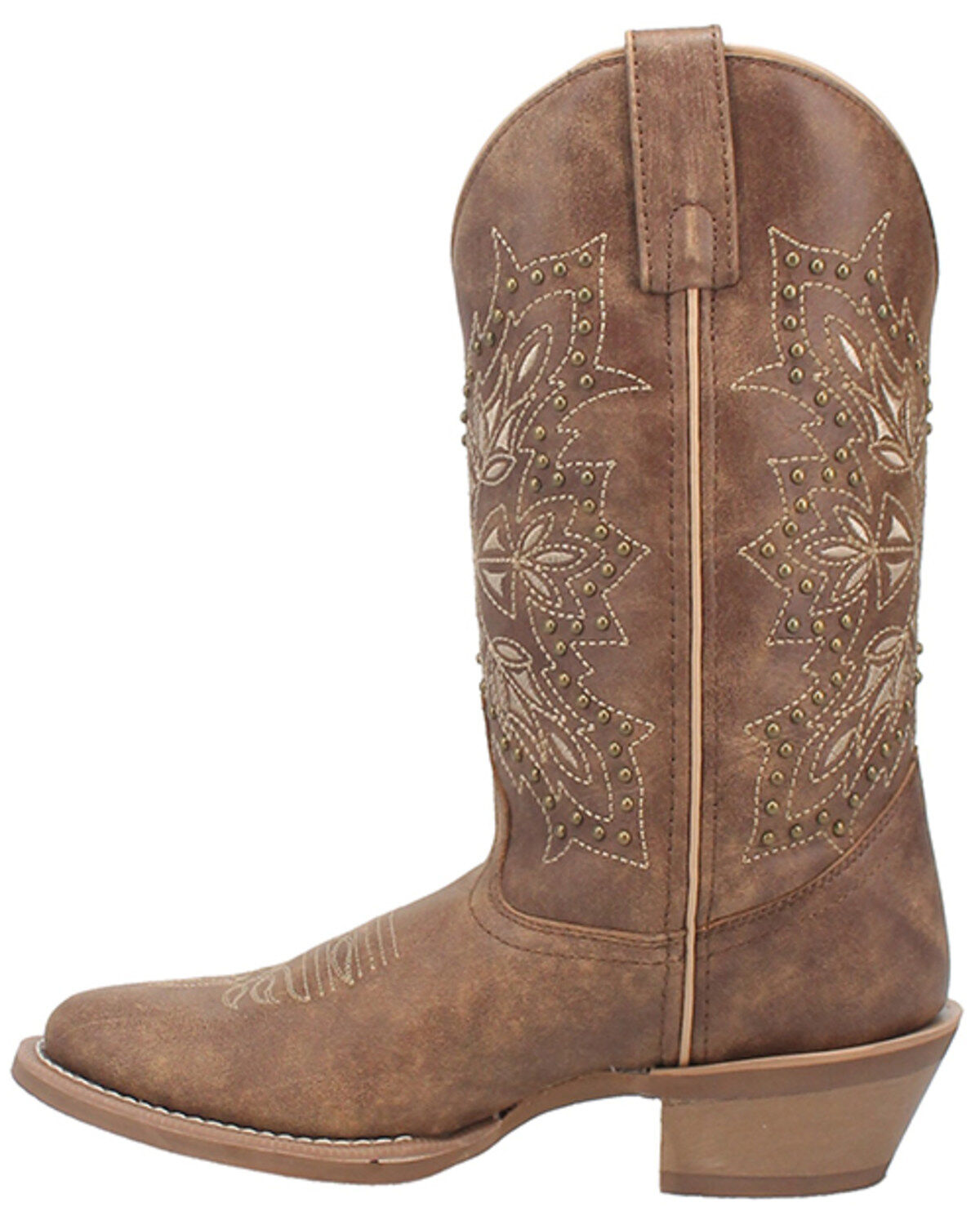 Image #3 - Laredo Women's Journee Western Boots - Round Toe, Brown, hi-res