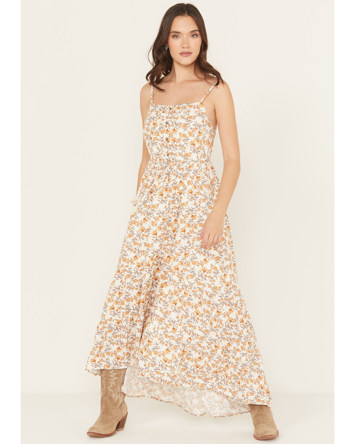 Product Name:  Idyllwind Women's Sugarland Printed High-Low Maxi Dress