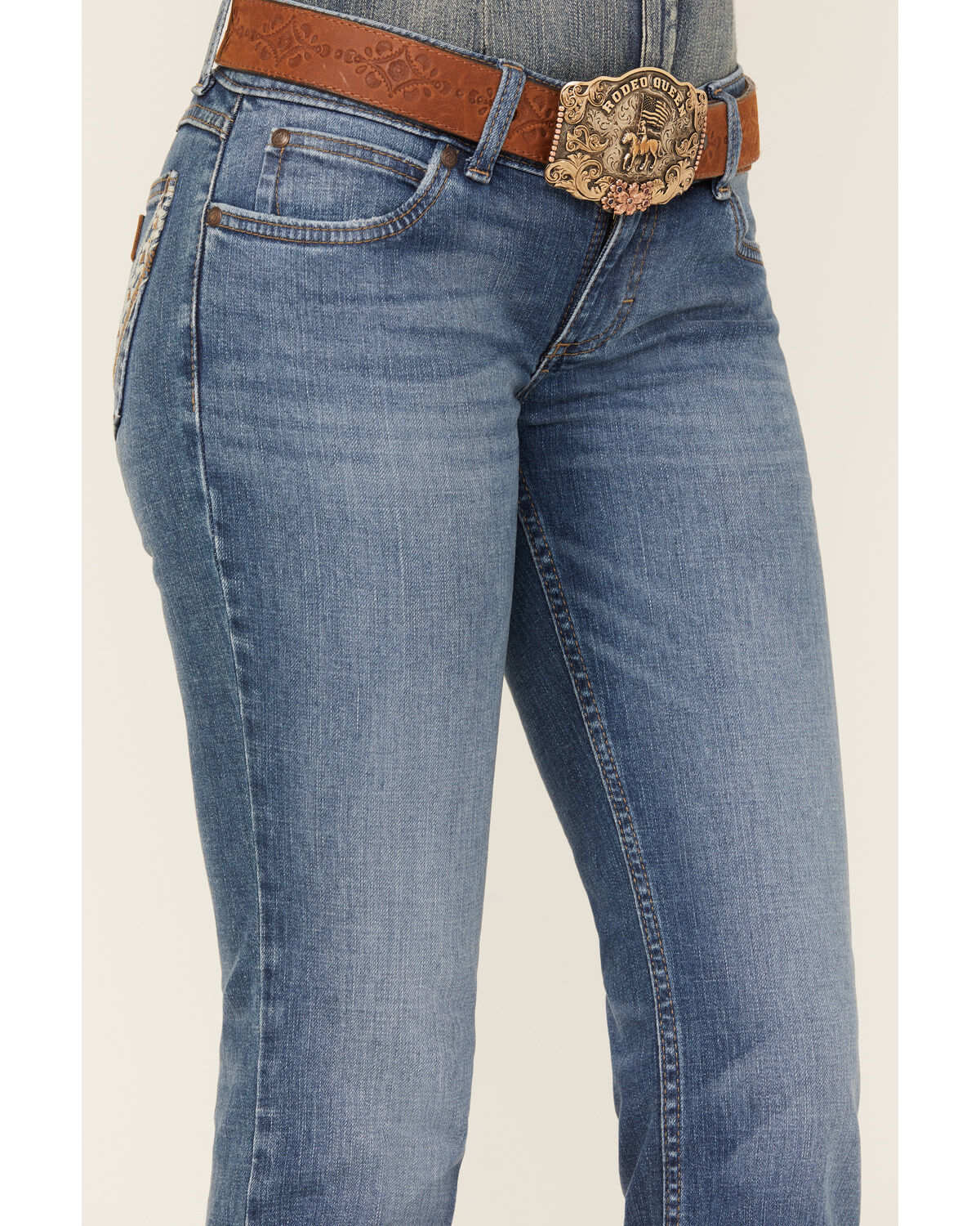 Wrangler Retro Women's Medium Wash Low Cut Sadie Bootcut