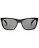 Hobie Woody Shiny Black & Gray PC Polarized Sunglasses , Black, hi-res