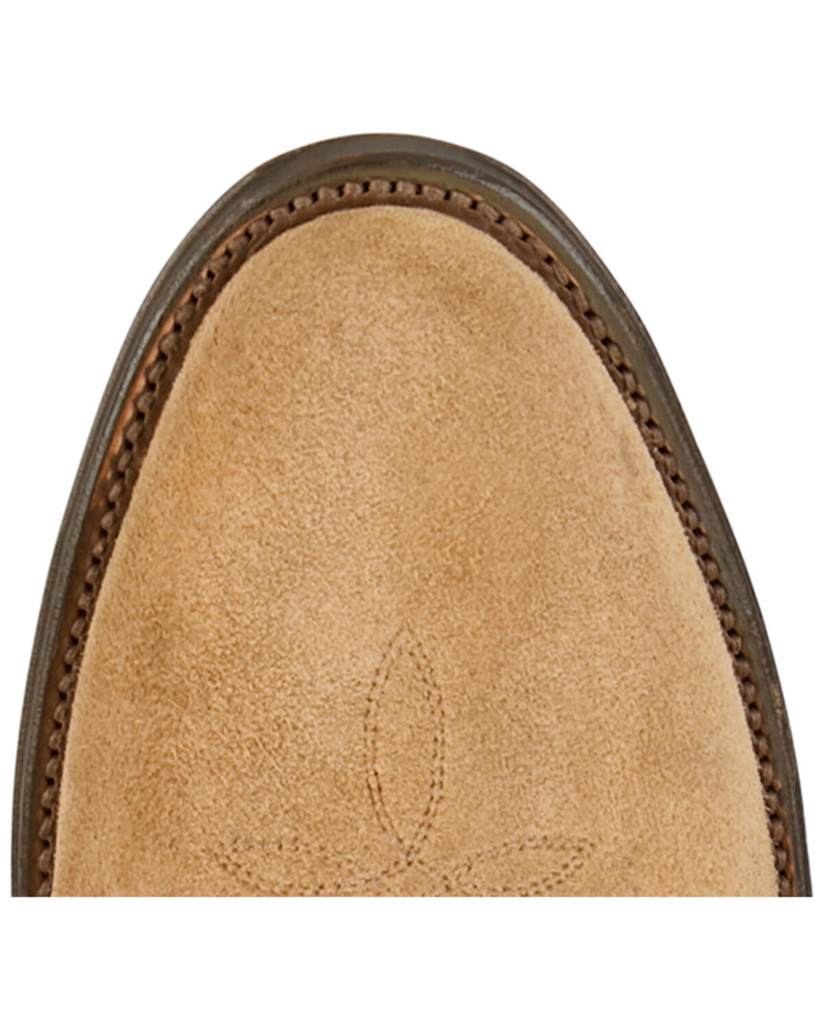 Image #6 - Tony Lama Men's Plano Suede Western Boots - Round Toe, Tan, hi-res