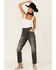 Image #1 - Daze Denim Women's Straight Leg Jeans, Black, hi-res