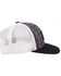 HOOey Men's Southwestern Print University Of New Mexico Embroidered Logo Mesh-Back Trucker Cap , Black, hi-res