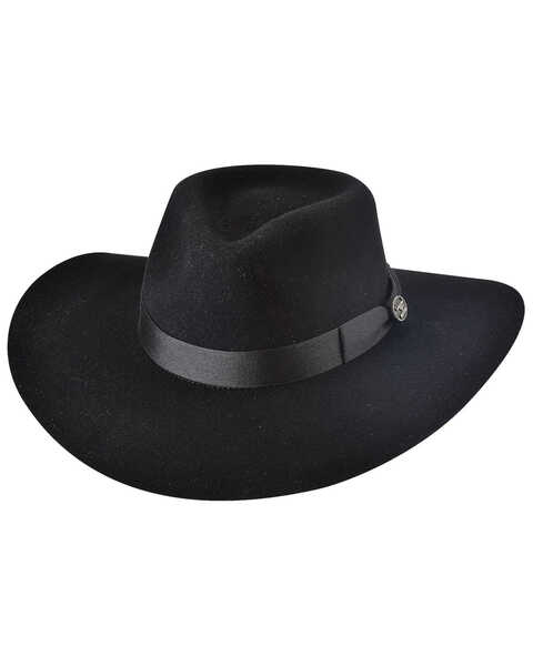 Image #1 - Bullhide Women's Black Street Gossip Western Wool Hat , , hi-res