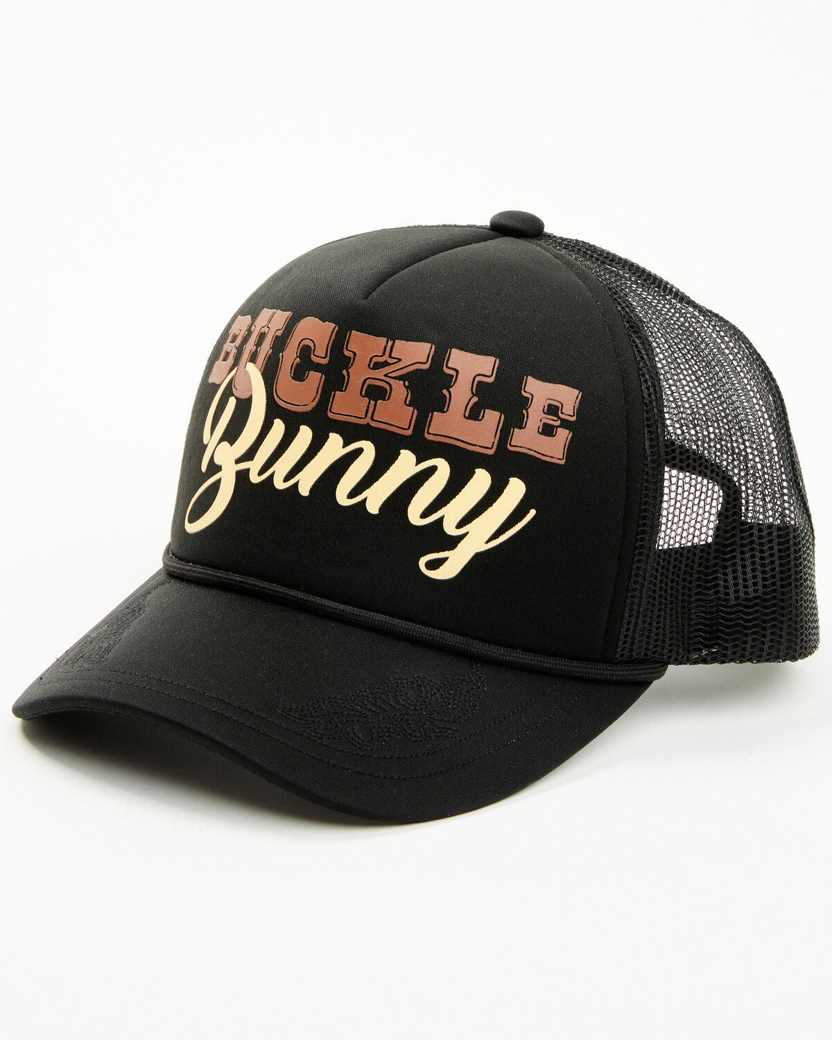 Shyanne Women's Buckle Bunny Ball Cap, Black, hi-res