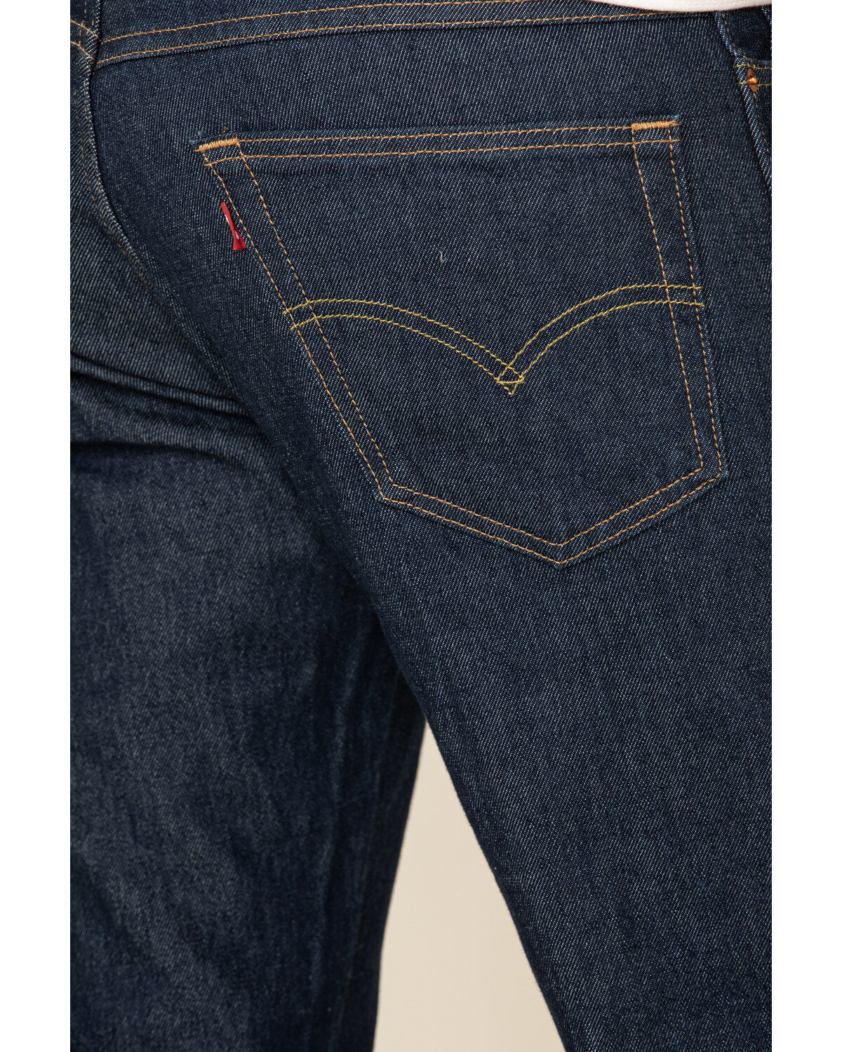 Image #4 - Levi's Men's On That Mountain Dark Stretch Regular Straight Leg Jeans, Blue, hi-res