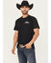 Image #3 - Buckwear Men's Ford Camo Flag Short Sleeve Graphic T-Shirt - Big, Black, hi-res