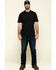 Image #6 - Hawx Men's Miller Pique Short Sleeve Work Polo Shirt, Black, hi-res