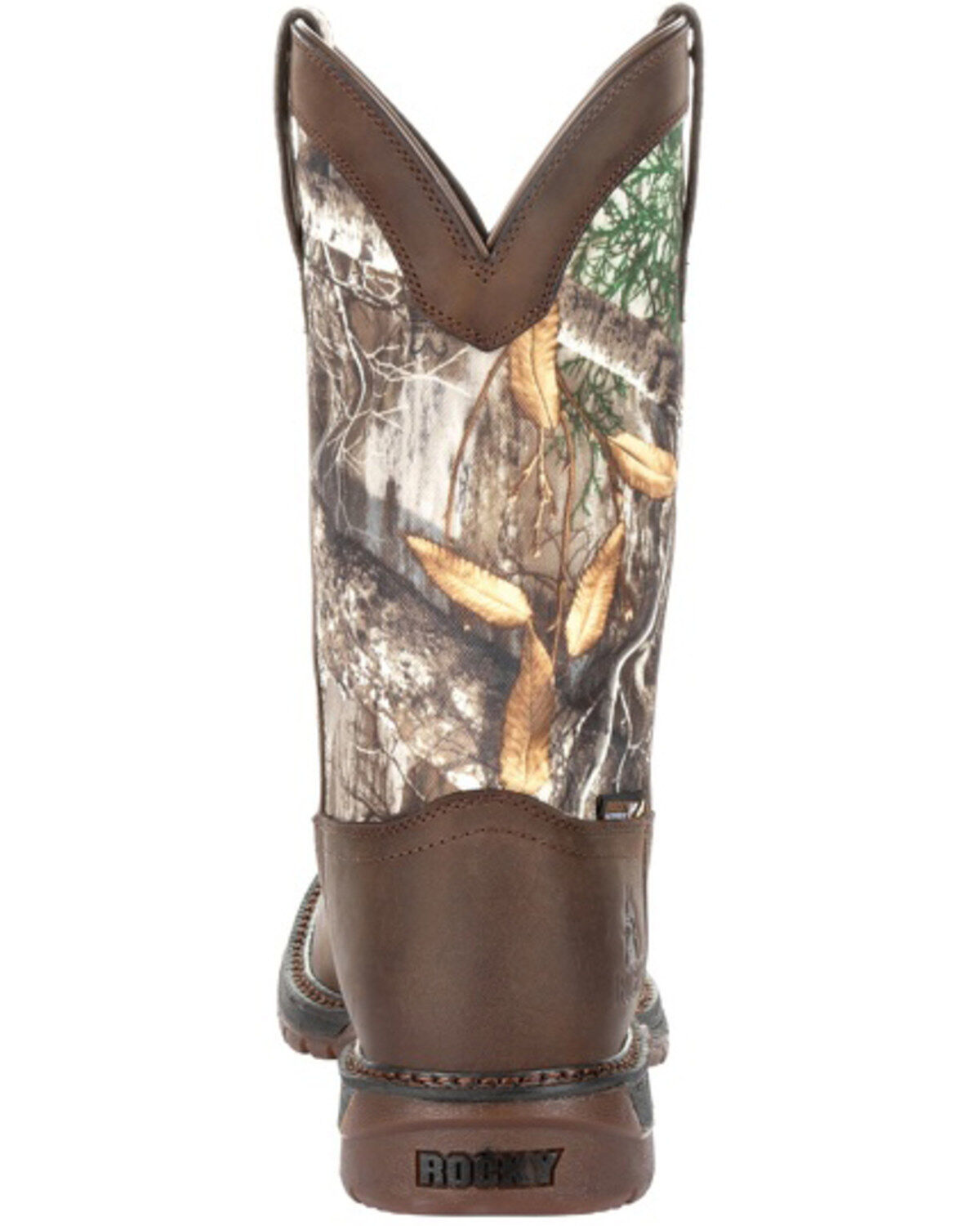 Image #4 - Rocky Men's Original Ride FLX Waterproof Western Boots - Square Toe, , hi-res