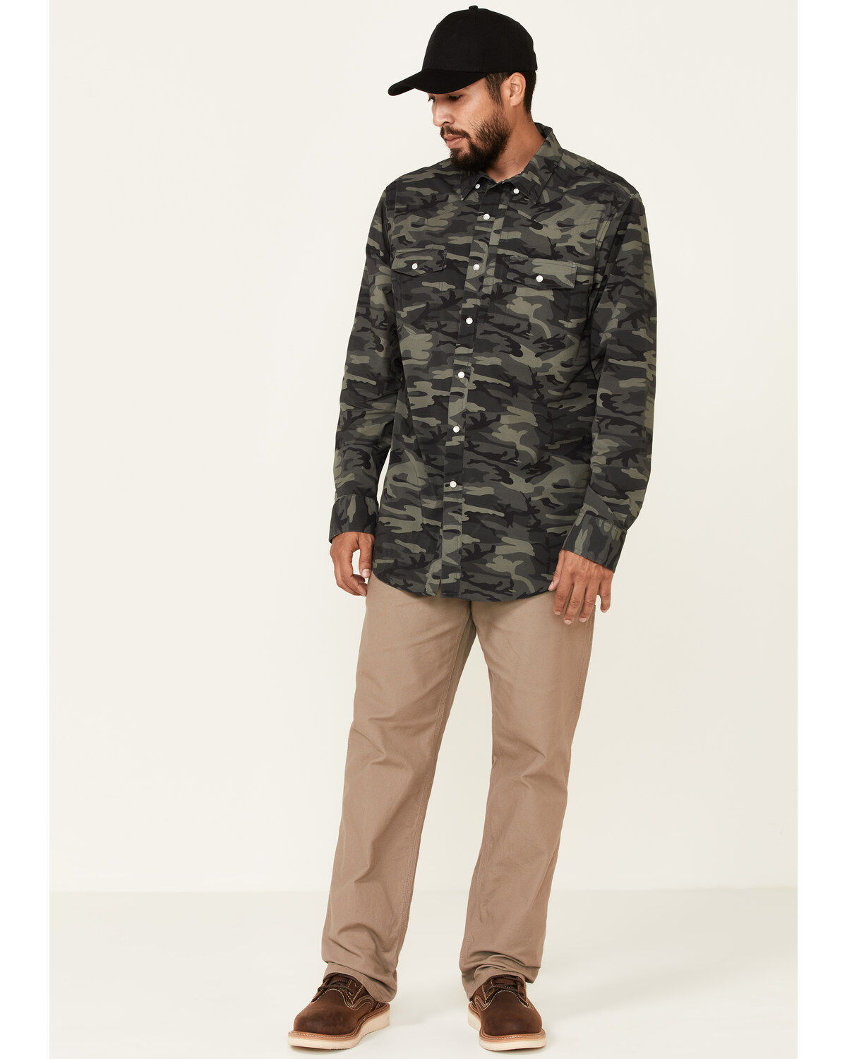 Camouflage western shirts clearance