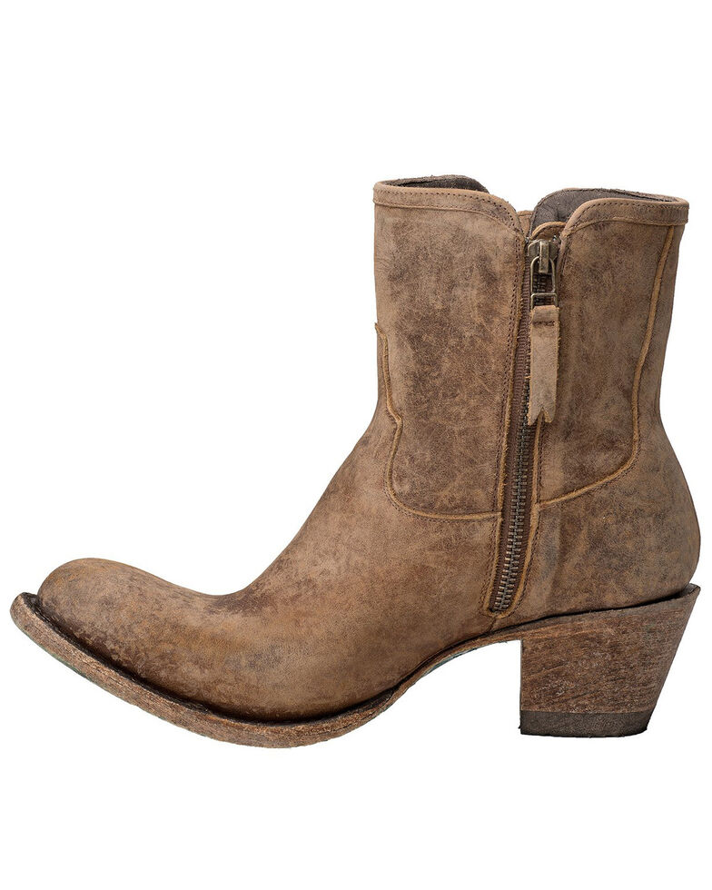 round toe western boot womens