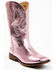 Shyanne Girls' Flashy Western Boots - Broad Square Toe, Pink, hi-res