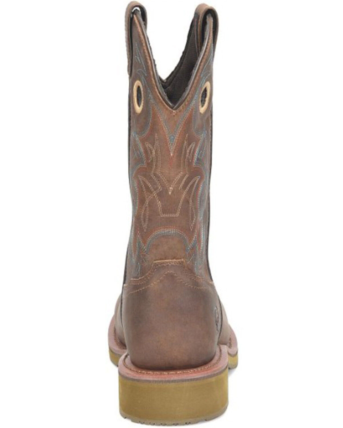 Image #5 - Double H Men's 12" Roy Western Waterproof Work Boots - Composite Toe, , hi-res
