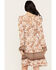 Image #4 - Wild Moss Women's Floral Border Print Dress, Ivory, hi-res