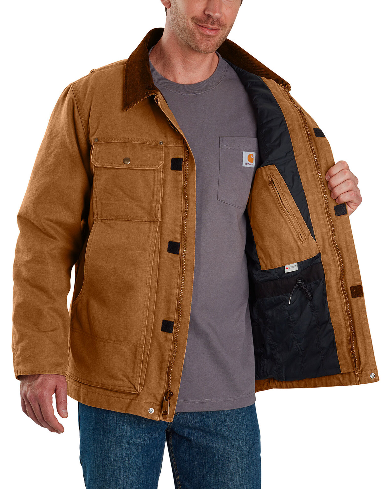 Big and tall carhartt coats deals