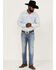 Rock & Roll Denim Men's Rifle Light Wash Reflex Stretch Skinny Jeans , Light Wash, hi-res