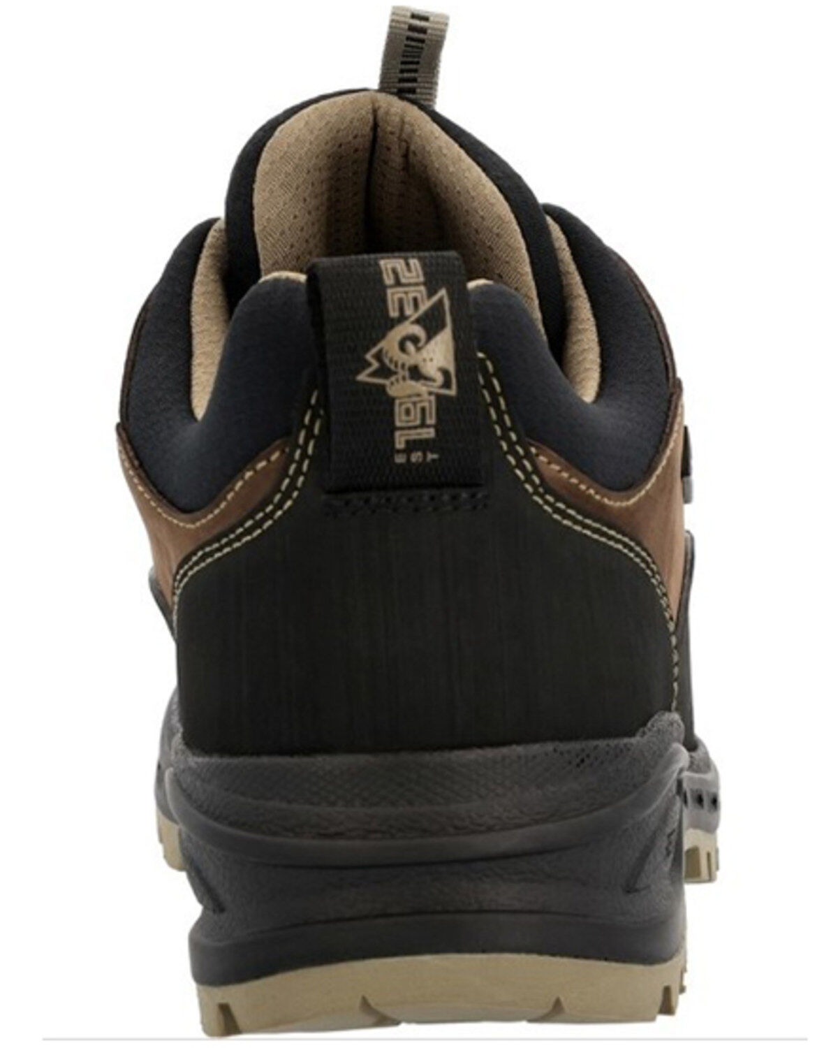 Image #5 - Rocky Men's Mountain Stalker Pro Waterproof Lace-Up Hiking Work Oxford Shoes - Round Toe, Black/brown, hi-res
