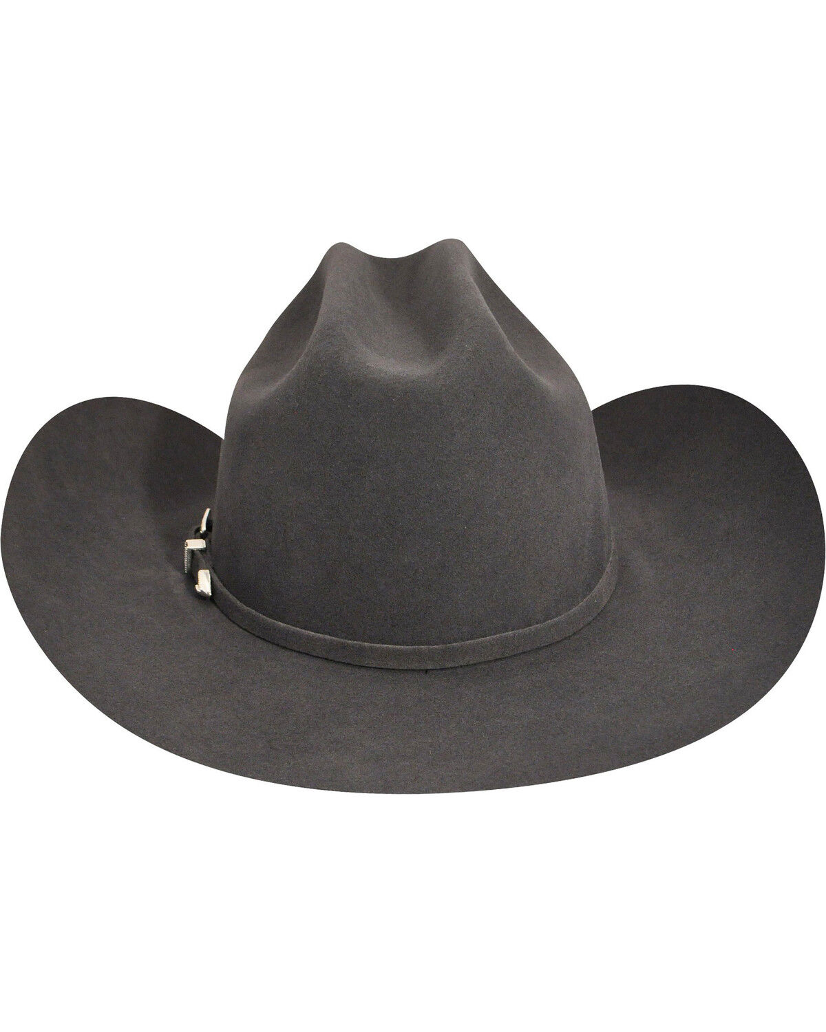 Image #4 - Bailey Western Lightning 4X Felt Cowboy Hat, Steel, hi-res