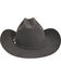 Image #4 - Bailey Western Lightning 4X Felt Cowboy Hat, Steel, hi-res