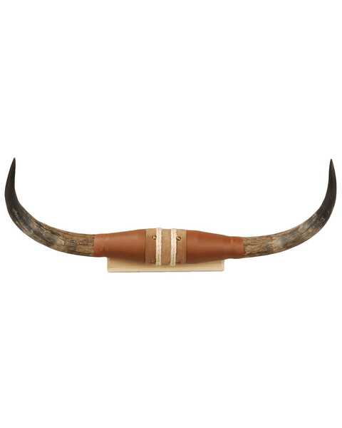 Authentic Small Steer Horns, Tan, hi-res