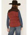 Image #4 - Kimes Ranch Women's Lenora Zip-Up Puffer Vest, Red, hi-res