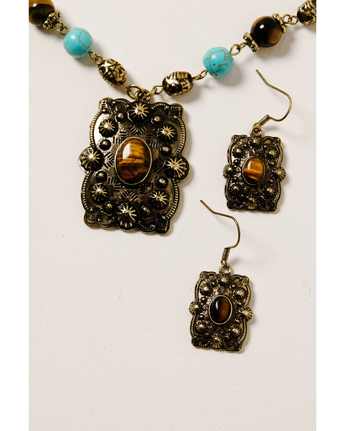 Image #3 - Shyanne Women's Golden Dreamcatcher Pendant Bead Set, Gold, hi-res