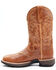 RANK 45 Women's Xero Gravity Charley Lite Performance Western Boots - Broad Square Toe, Tan, hi-res