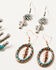 Image #3 - Shyanne Women's Cactus Stone & Feather 3pc Earrings Set, Silver, hi-res