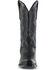 Image #4 - El Dorado Men's Handmade Vanquished Calf Western Boots - Square Toe, Black, hi-res