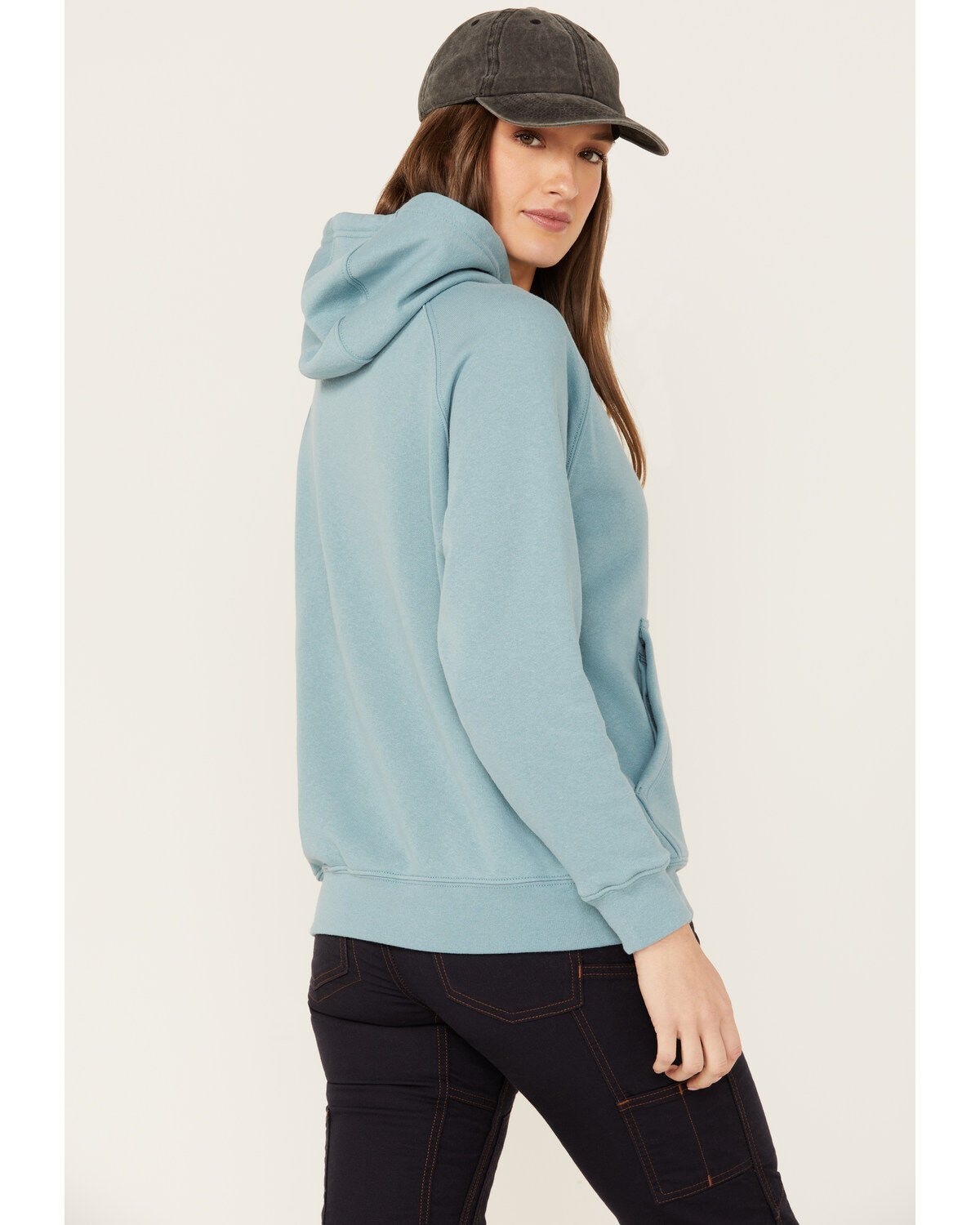Image #4 - Timberland PRO Women's Hood Honcho Sport Hoodie, Blue, hi-res