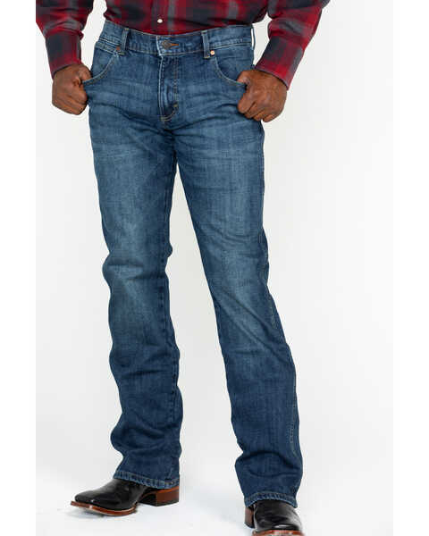 Image #5 - Wrangler Retro Men's Hale Relaxed Boot Cut Jeans, , hi-res