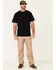 Hawx Men's Solid Forge Short Sleeve Work Pocket T-Shirt, Black, hi-res