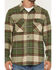 Image #3 - Brixton Men's Bowery Long Sleeve Button-Down Flannel Shirt, Tan, hi-res