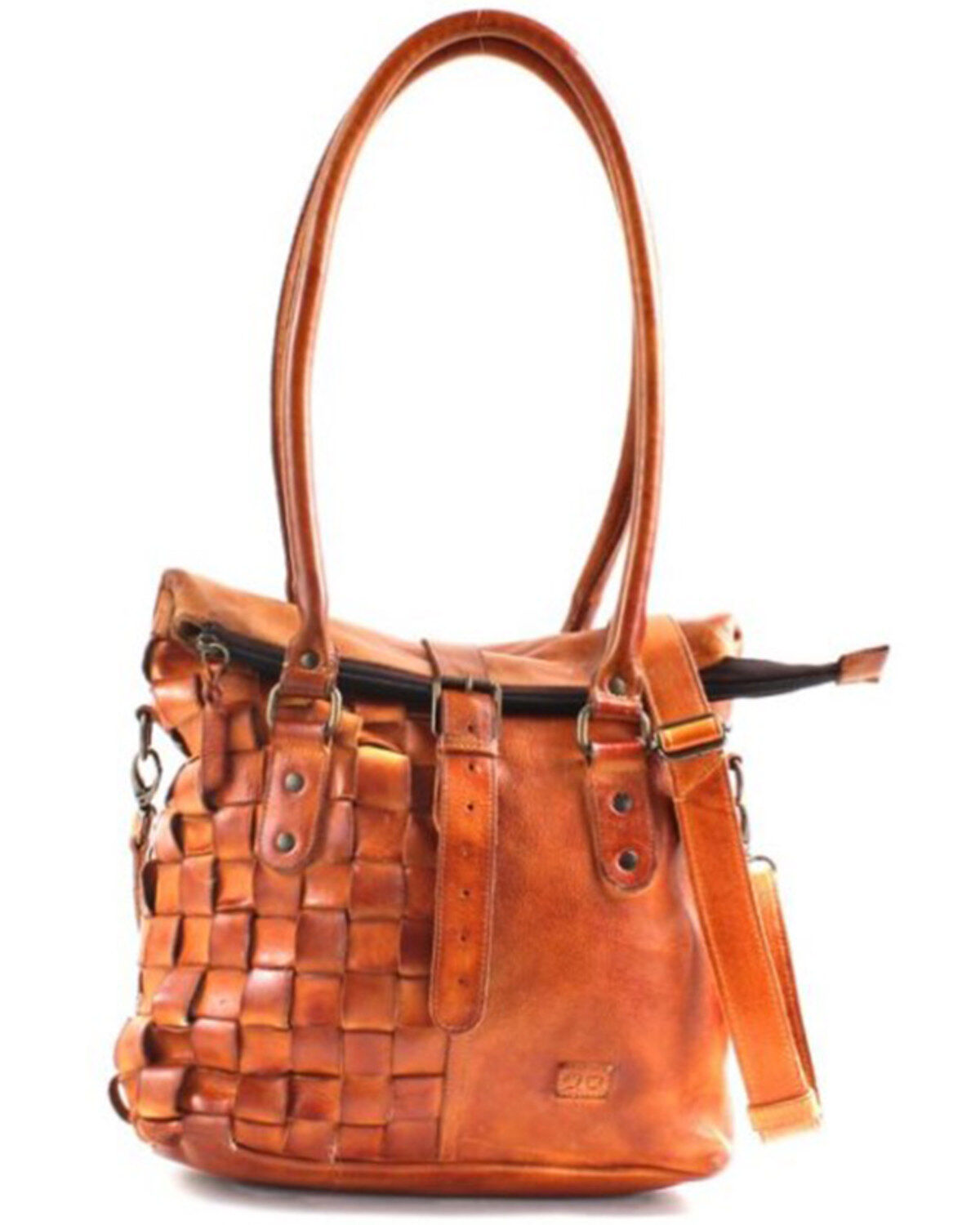 Image #1 - Bed Stu Women's Rachel Shoulder Crossbody Bag, Pecan, hi-res