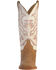 Image #4 - Justin Men's AQHA Remuda Full Quill Ostrich Exotic Boots, Tan, hi-res
