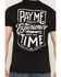 Image #3 - Troll Co Men's Pay Me Short Sleeve Graphic T-Shirt, Black, hi-res